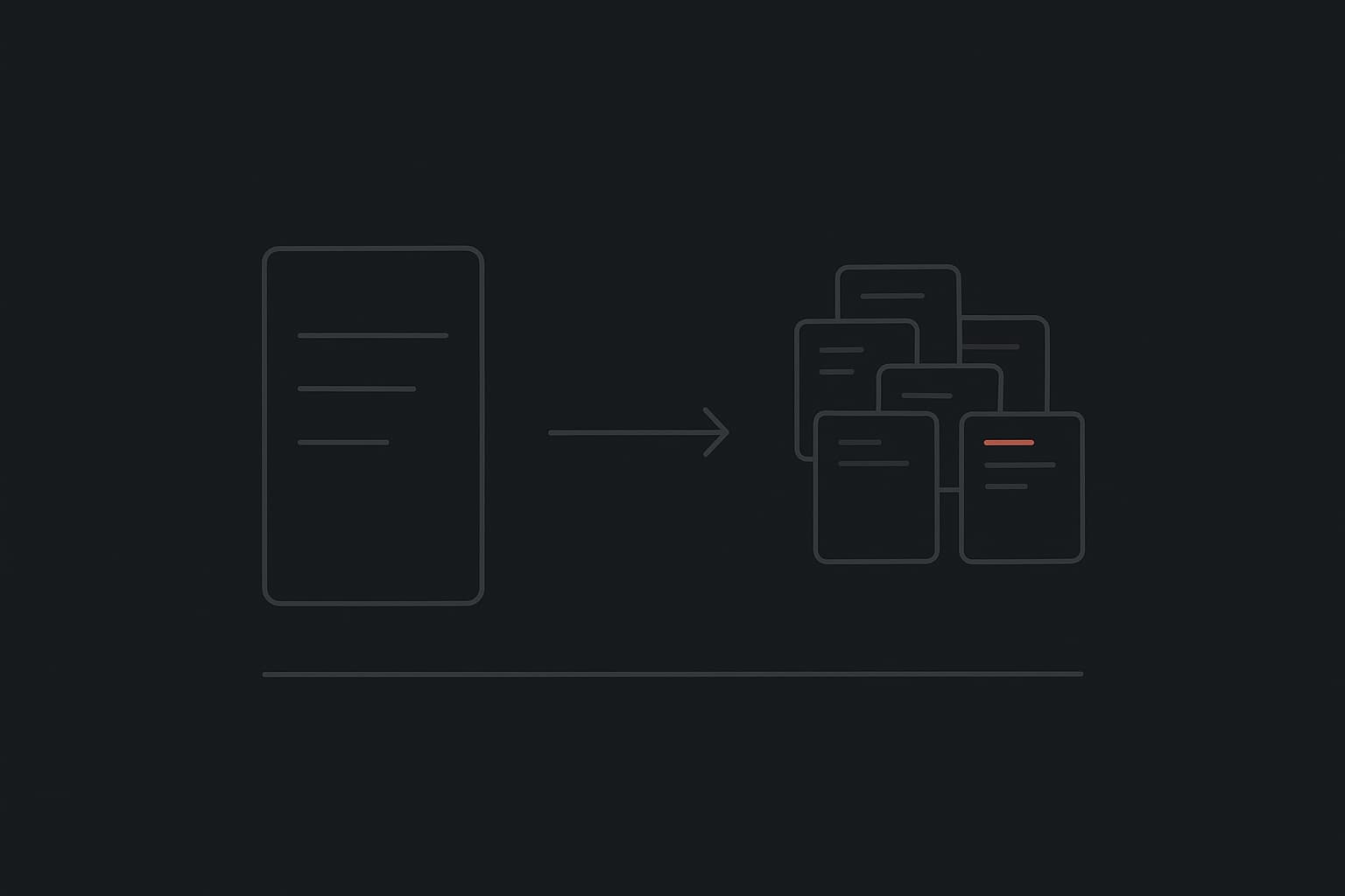 Desk overwhelmed with decision cards — the hidden cost of AI speed